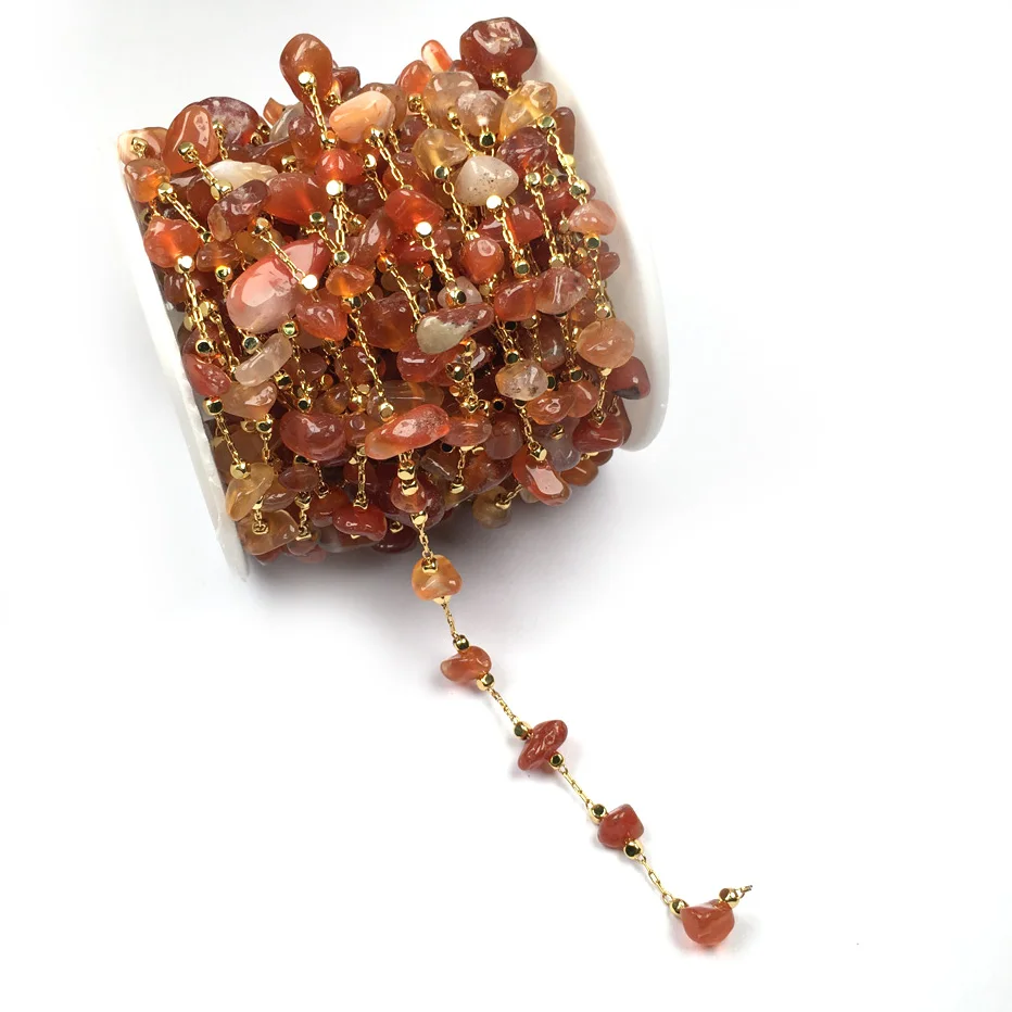 Разноцветные бусины ручной работы цепочки для самостоятельного изготовления