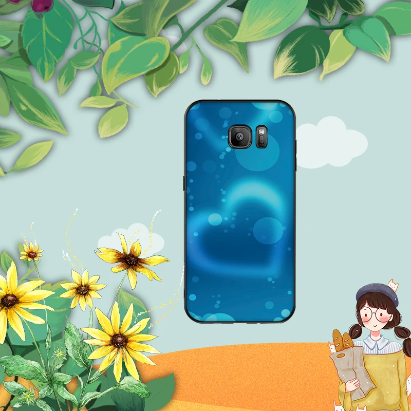 Холодное сердце роскошный черный чехол для samsung A3 4 5 6 plus A8 9 A10 A20 30 A40 50 A60 A70 2017 M40 J6