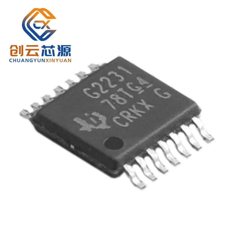 

1Pcs New Original MSP430G2231IPW14R TSSOP-14 Arduino Nano Integrated Circuits Operational Amplifier Single Chip Microcomputer