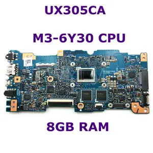 ux305ca m3 6y30 cpu 8gb ram mainboard rev 2 0 for asus ux305c ux305ca zenbook motherboard 90nb0aa0 r00040 tested free shipping free global shipping