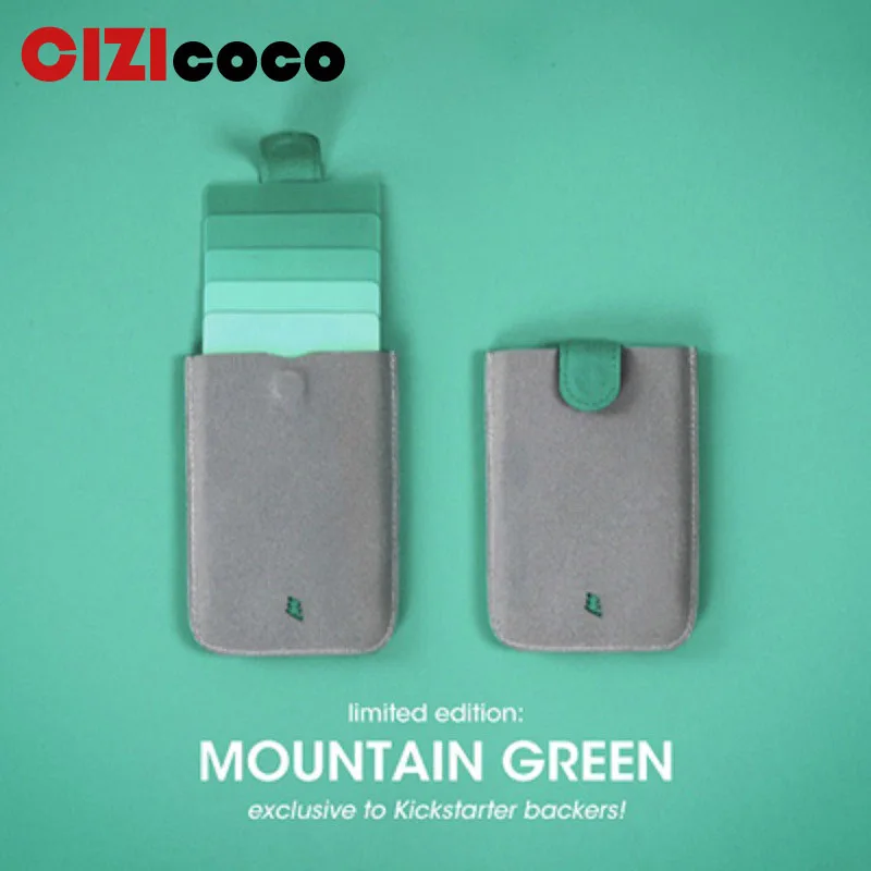 Тонкий портативный бумажный мини кошелек с держателем для карт|Держатели карт и