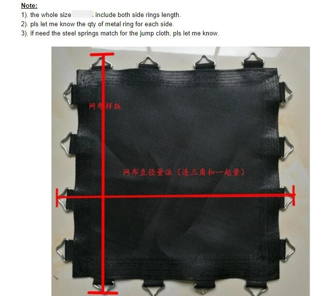 400*160 см по индивидуальному дизайну отличного эластичность батутная ткань