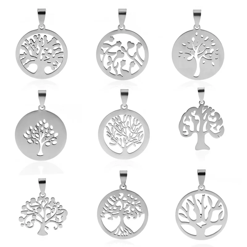 Подвески Aiovlo из нержавеющей стали для изготовления ювелирных изделий сделай сам