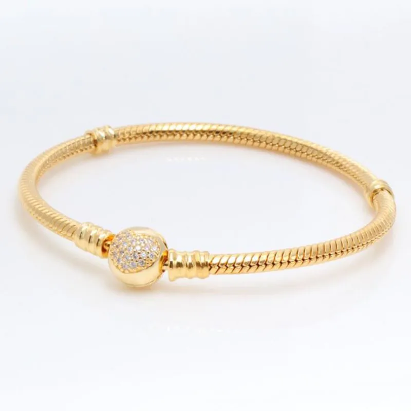 

New Pan925 Silver Classic Fashion Heart-shaped Thread Thread Snake Bone Bracelet Women Fashion Gift