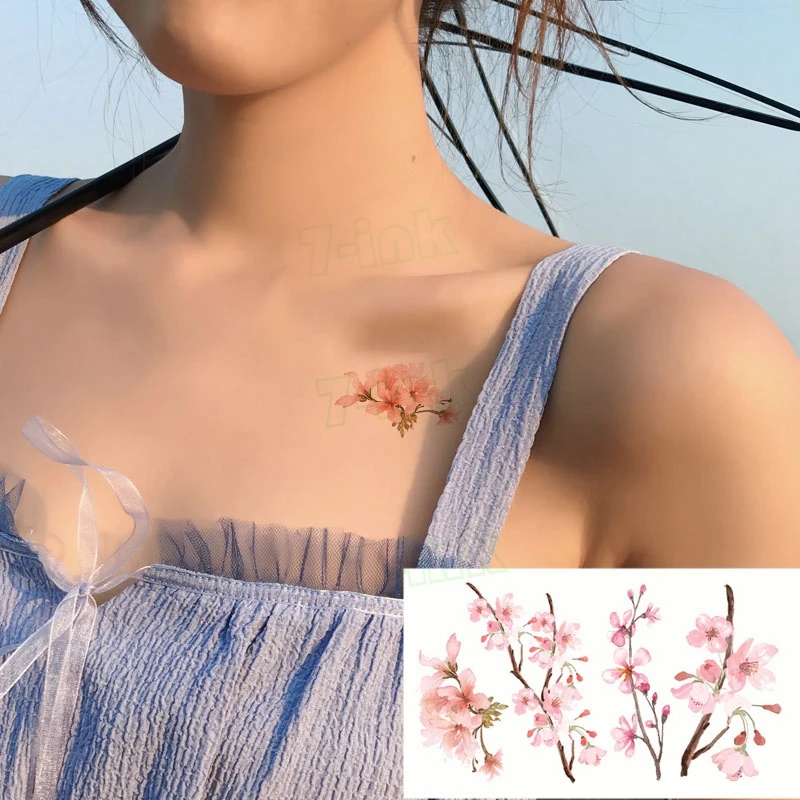 

Waterproof Temporary Tattoo Sticker Black Lion Mountain Element Small Size The Body Art Flash Tatoo Fake Tatto for Woman Men