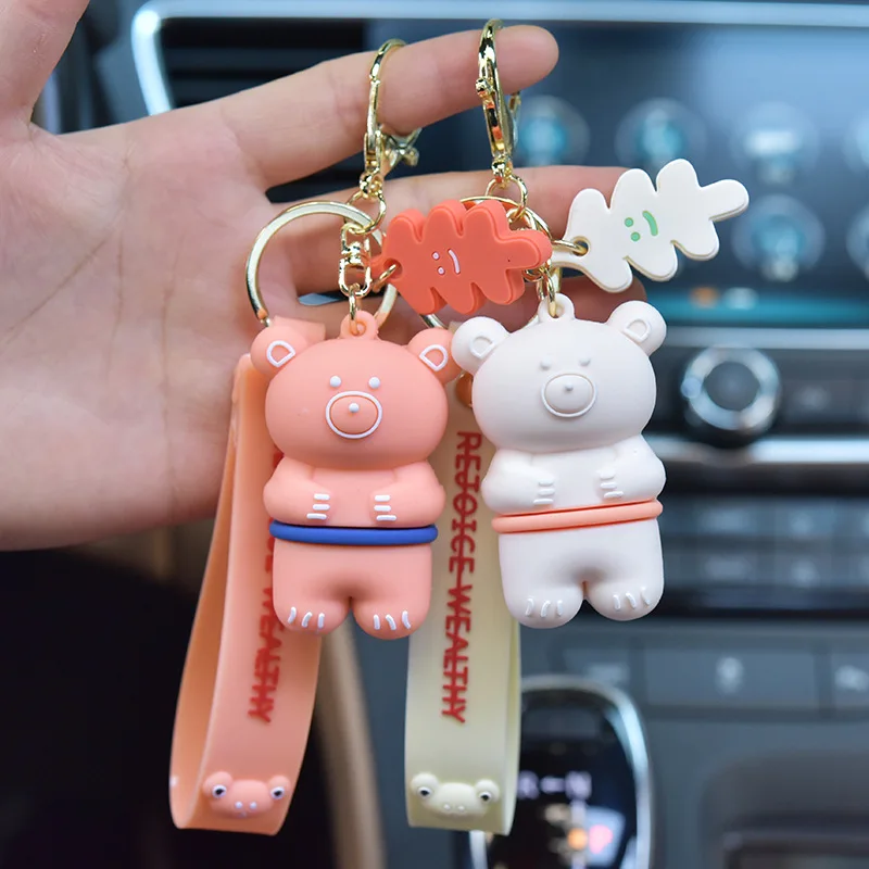 Милый медвежонок брелок Медвежонок Кулон онлайн знаменитостей подвесное