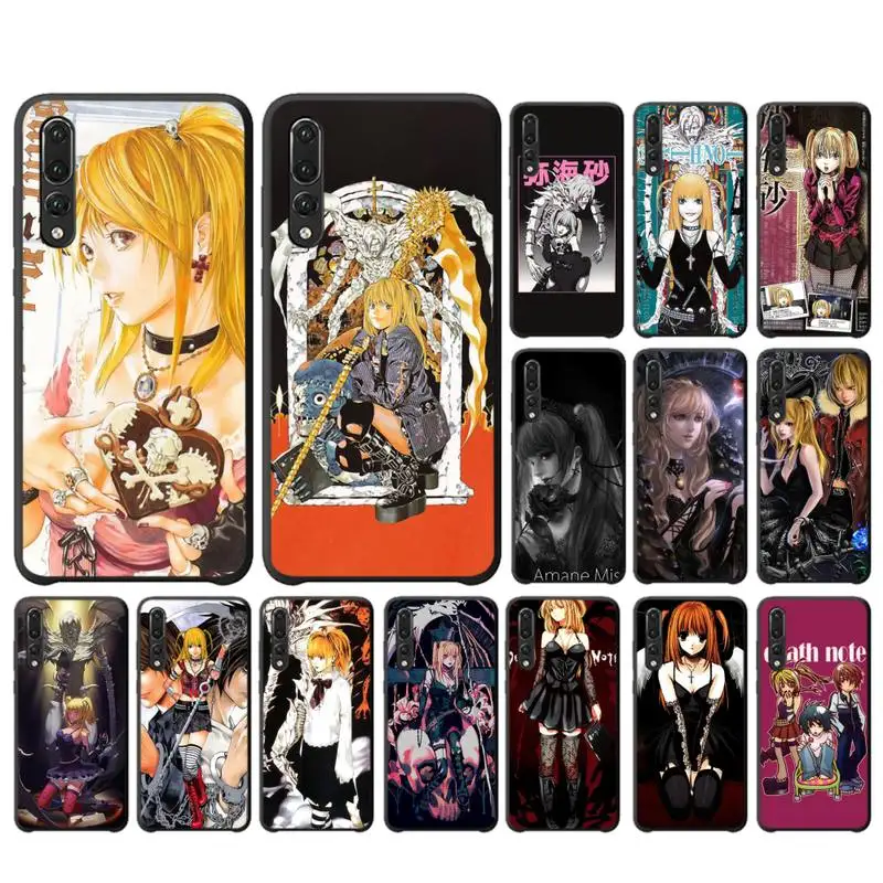 

Babaite Rem and Misa Death Note Anime Phone Case for Huawei P30 40 20 10 8 9 lite pro plus Psmart2019