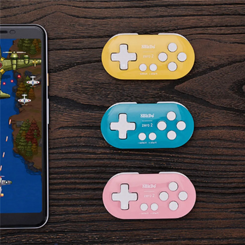 

Mini Wireless Bluetooth Controller Portable Phone Computer Drawing Gamepad for Nintend Switch Windows Steam Zero2 Edition