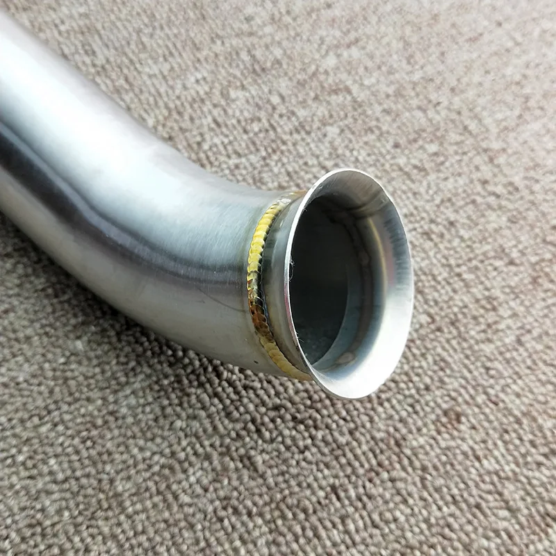 Средняя выхлопная труба мотоцикла скольжения на ссылку трубы для DUKE 390 250 125 DUKE390