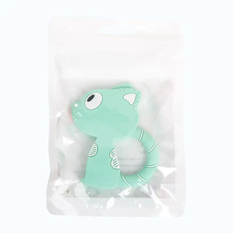

Maternal and Child Supplies Baby Teether New Animal Fox Shape Comfort Teething Infants Molars Anti-eat Hand Bite Chew Products