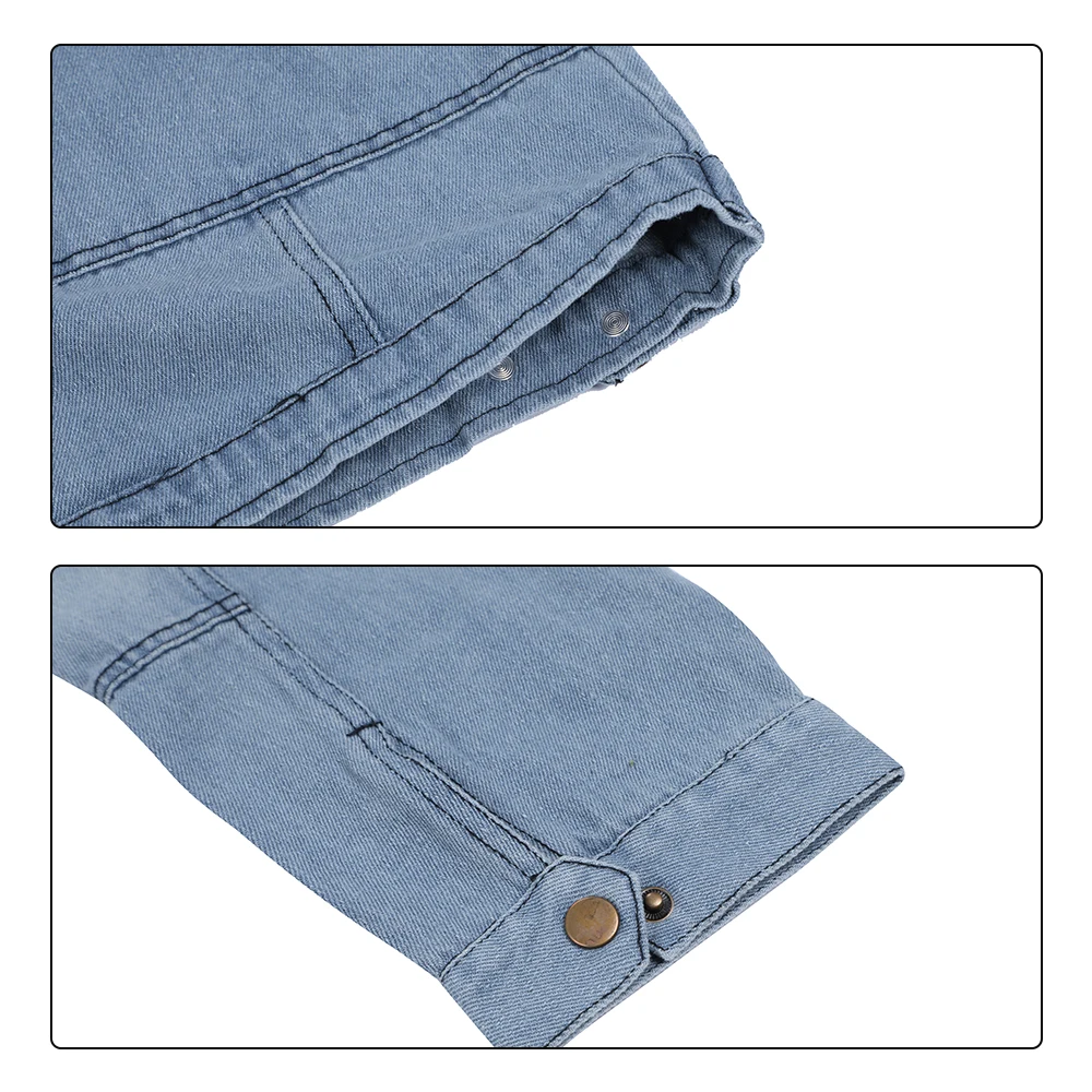 CYSINCOS 2020 новая мужская куртка модная повседневная тонкая синяя джинсовая с