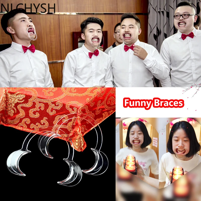 Забавная игрушка на весь человек расширитель рта подтяжки выдувающие Свадебные