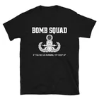 Футболка в стиле милитари с изображением отряда бомболовных взрывоопасных боеприпасов, Летняя распродажа футболок большого размера