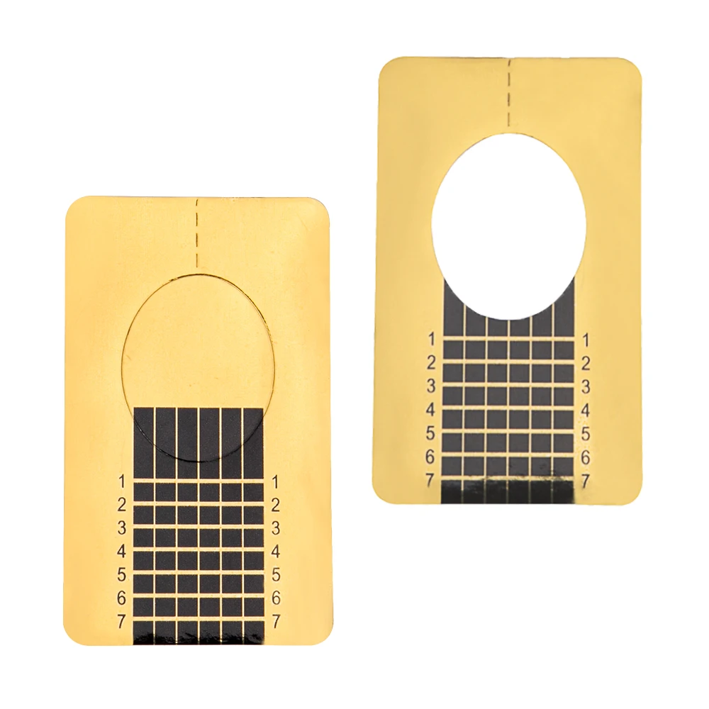 100/50/20 штук формы ногтя профессиональная акриловая Кривая Наращивание ногтей