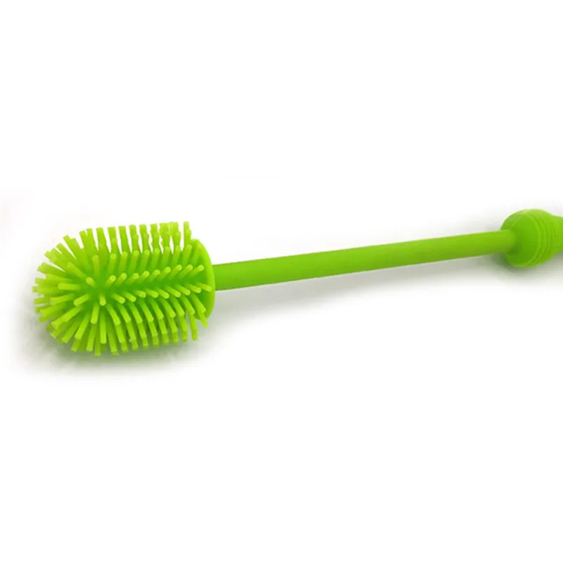 

Imixlot Multifunctional Silicone Bottle Brush Baby Bottle Nipple Cup Cleaning Scrubber Silicone Integrated Cup Brush