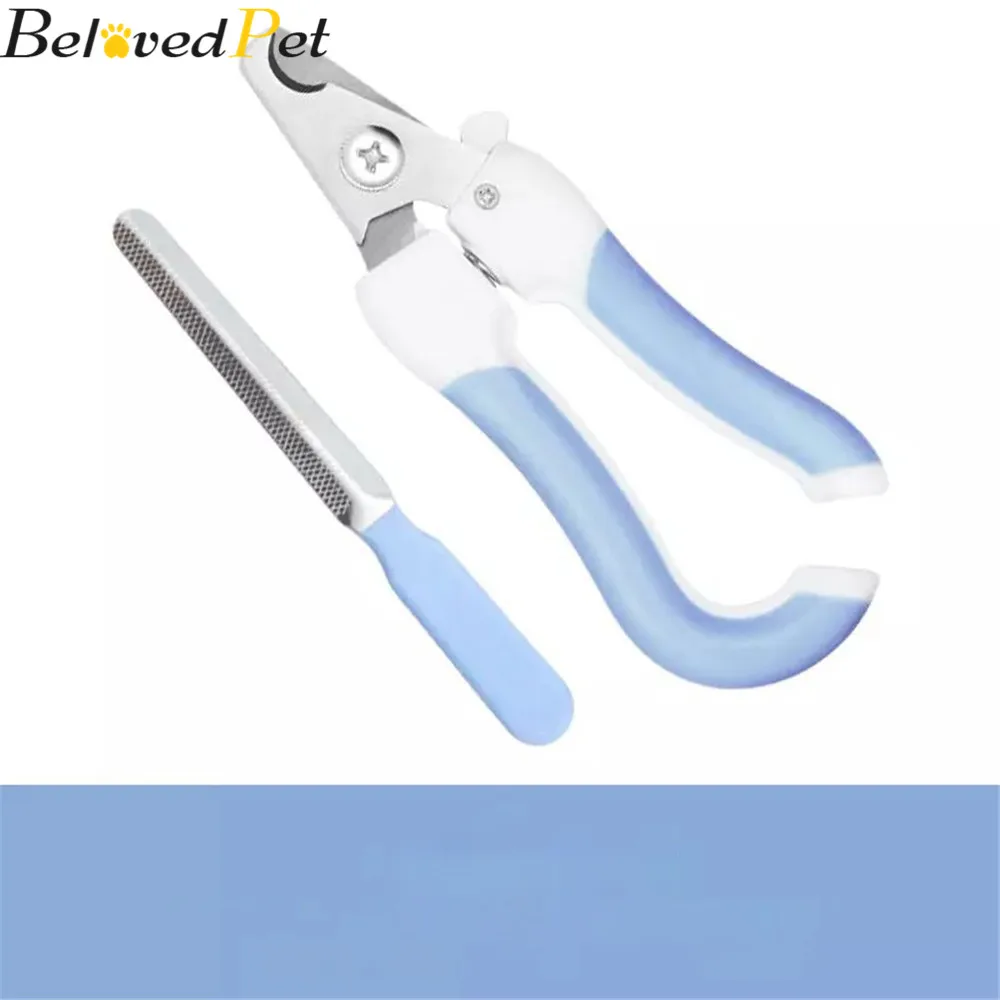 

BlovedPet Professional Cat elbow nail Clipper Cutter Stainless Steel Grooming Scissors Clippers Claw Nail Scissors with Lock