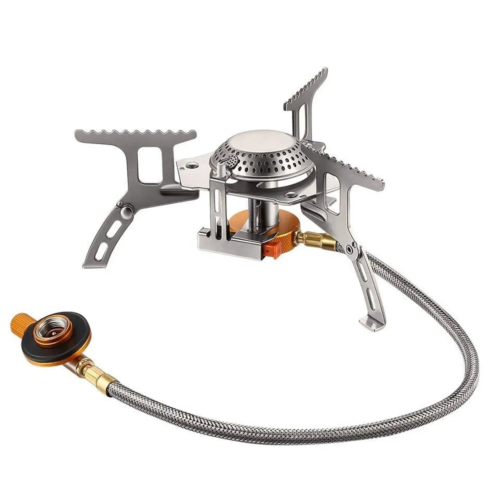 

Outdoor Gas Stove Camping Gas burner Folding Electronic Stove hiking Portable Foldable Split Stoves 3500W Camping Supplies