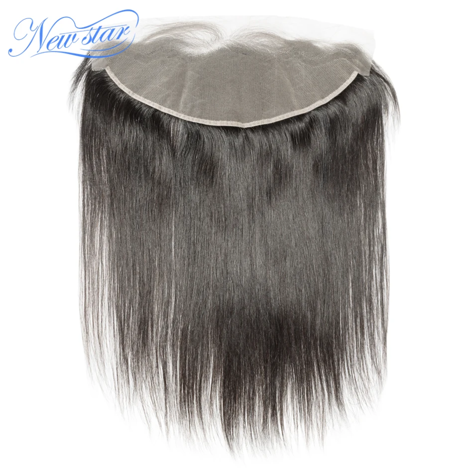 Прозрачные кружевные фронтальные волосы 13x4 бразильские прямые девственные