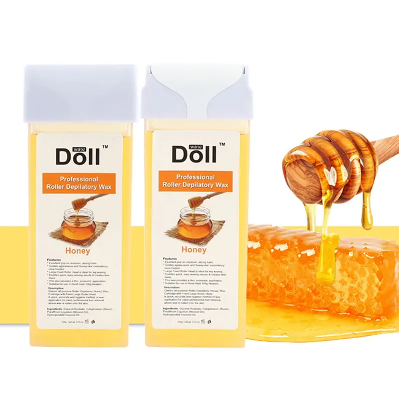 100 г Цветочный Сладкий роликовый эпиляционный воск полоски для удаления волос