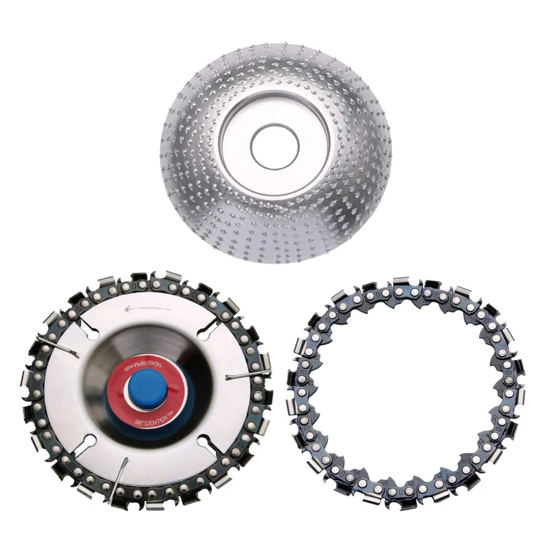 4 дюйма резьба по дереву цепь для резки дисков 22 Зубцов дисковые режущие цепи