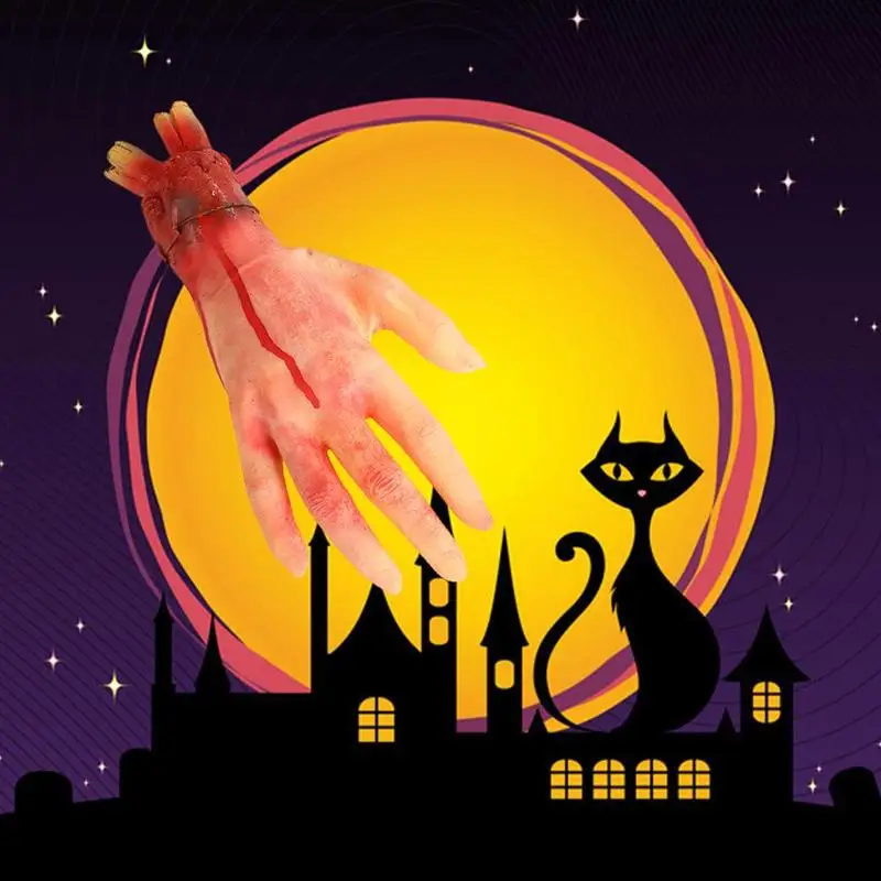 Хэллоуин ужас реквизиты дом с привидениями террор крови руки украшения ноги