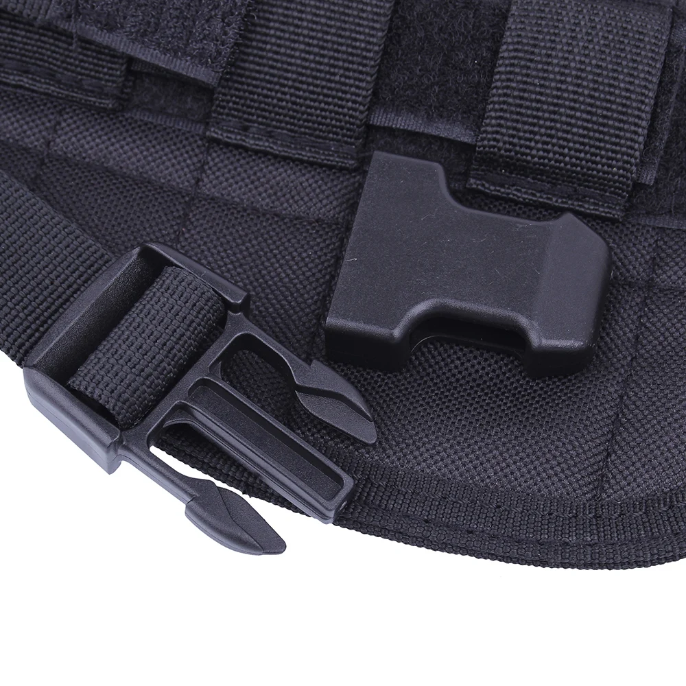 600D Molle тактический пистолет кобура пистолет Скрытая сумка на пояс Военная Униформа Hundgun чехол для правой руки Охота Стрельба сумки