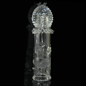 Презерватив Русалка, секс-игрушки для мужчин, толстый пенис, Эротические товары, многоразовый кран, увеличенный Мужской пенис, большой фаллоимитатор