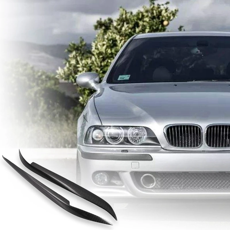 Накладка на брови из углеродного волокна подходит для BMW E39 525 528 530 1997 2003| |