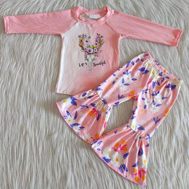 Оптовая продажа модная детская одежда для маленьких девочек рубашка с