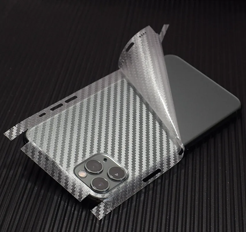 Цветная прозрачная ледяная 3d-пленка задняя пленка матовая для iPhone 14 13 12 11Pro Max Plus