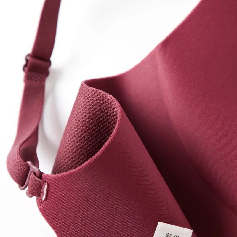 

Gathering Sexy Comfortable Bra For Women Push Up Lingerie Seamless Bra Bralette Wire Free Brassiere Female Underwear Intimates