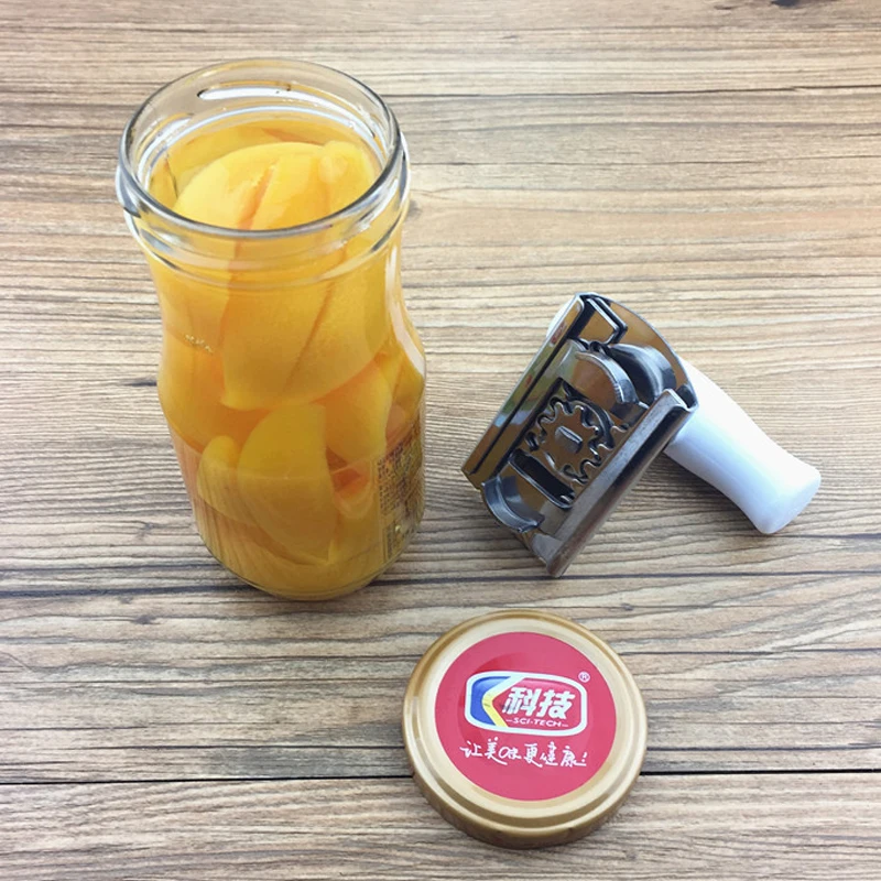 Универсальный стеклянный открывалка для бутылок ручной Противоскользящий