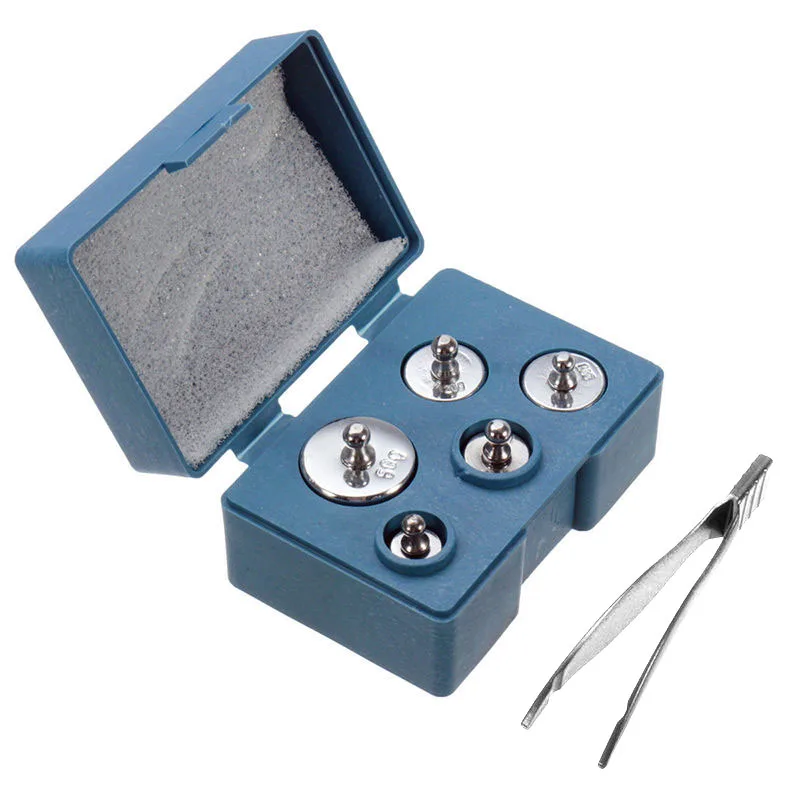 

HOT! 5Pc 100g Grams Precision Calibration Weight Test Measure For Digital Scales