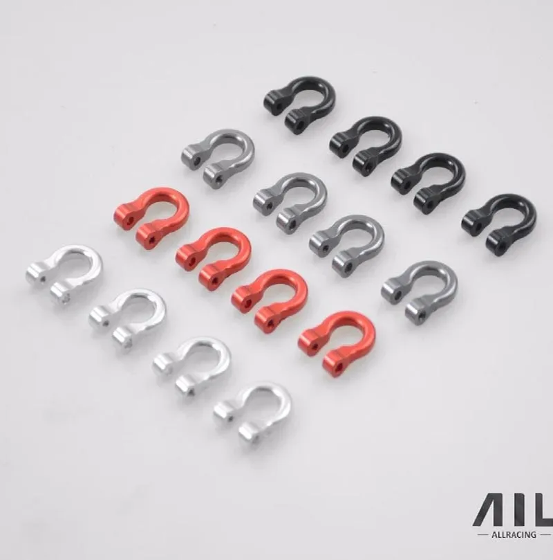 ALLRC 4 шт. 6061 CNC алюминиевый сплав металла опционально обновления трейлер крючки