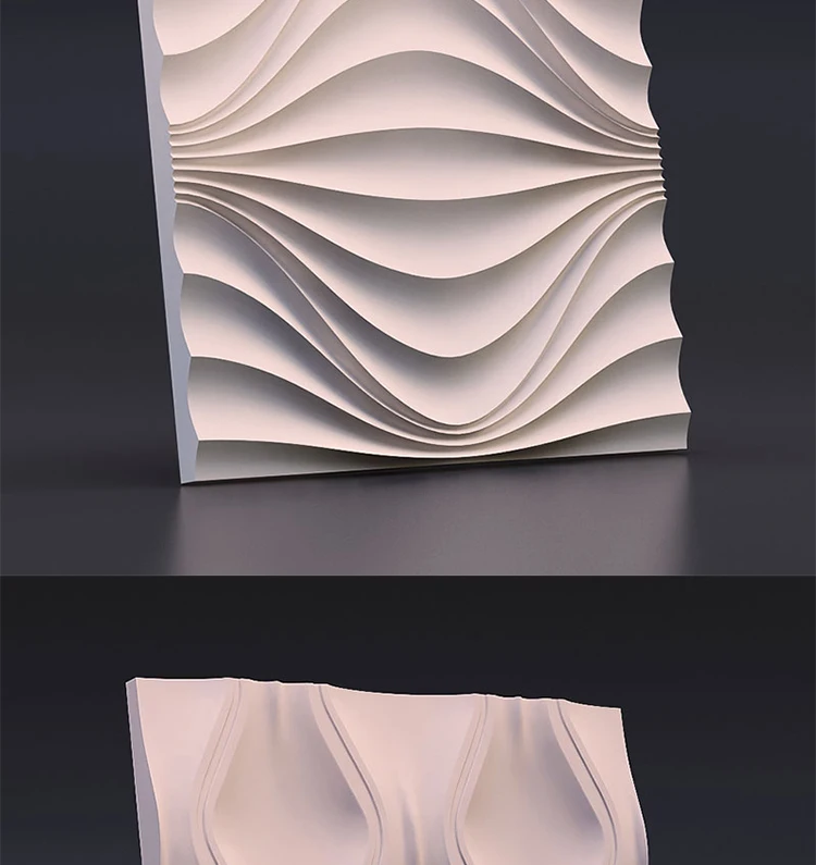 Sombra creativa estereoscópica cemento pared molde Decoration Fondo pared azulejo molde pasta tipo pared azulejo руководство molde