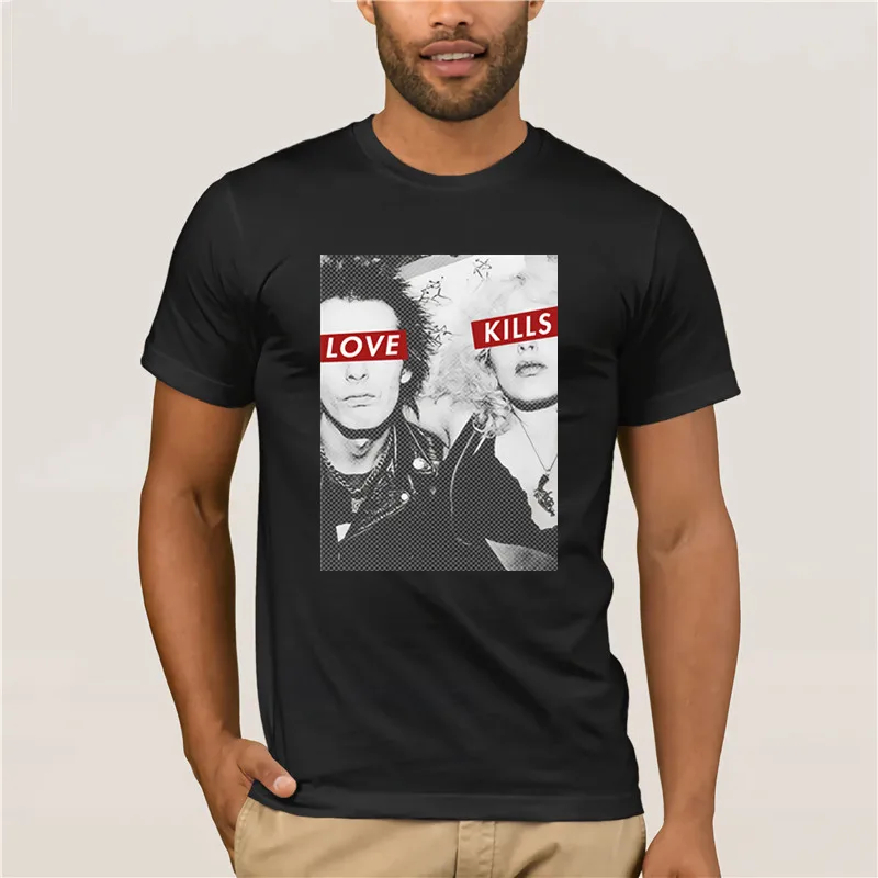 

New Fashion T Shirt New Brand High Quality Printed Sid Vicious Print Men Summer 2020 new Vogue Men's Cool Short Sleeve T Shirt