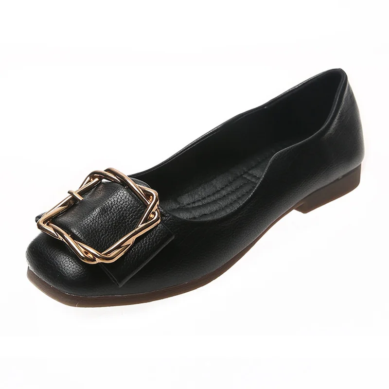 Женские кожаные туфли на плоской подошве 2020|Обувь без каблука| |