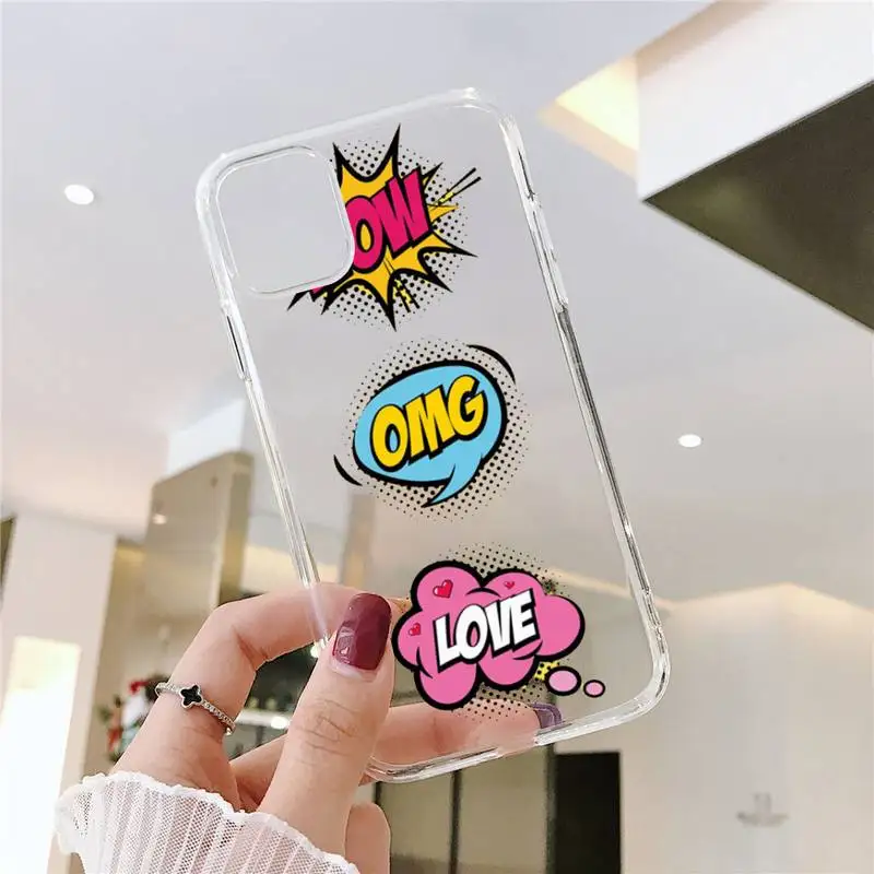 

Sexy lips lipstick flamingo Phone Case Transparent for iPhone 6 7 8 11 12 s mini pro X XS XR MAX Plus SE mobile bags