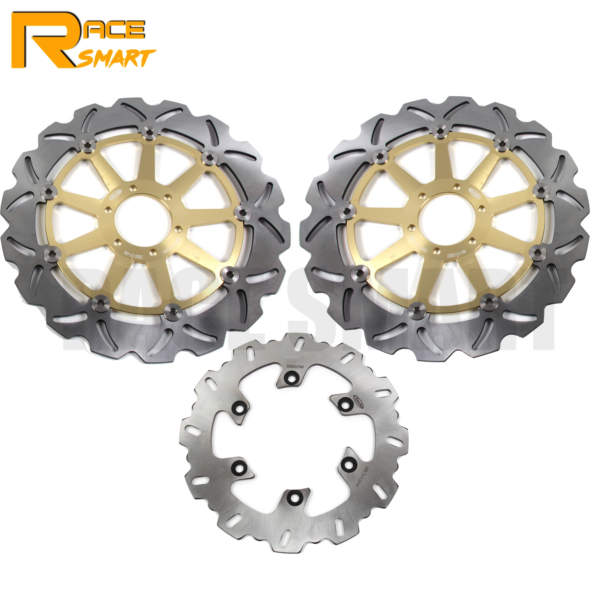 Для DUCATI ST4 916 1998 - 2004 мотоциклиста CNC передний задний плавучий тормозной диск ротор