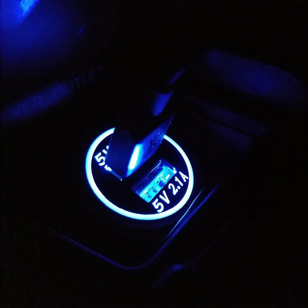 Универсальный мини двойной usb-авто автомобильное зарядное устройство переходник под розетку изолированные клеммы для iPhone Android камера DC 12 V-24 V DC 5V 4.2A