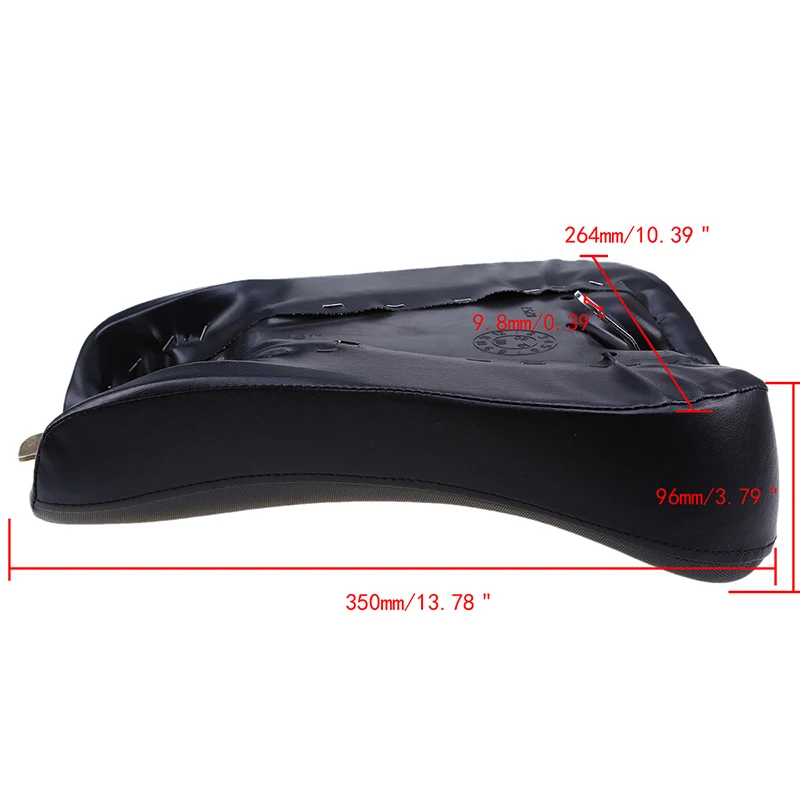 Posbay мотоциклетное сиденье черное PU переднее мотокросса модифицированное для Harley