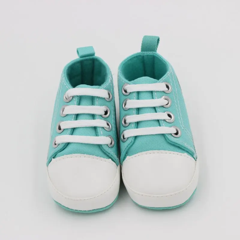 

Canvas Sports Sneakers Newborn Baby Boys Girls First Walkers Shoes Infant Toddler Soft Sole Anti-slip Baby Shoes