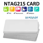 10 шт., водонепроницаемые NFC-метки NTAG215 для TagMo Forum type 2, NFC-метки, чип Ntag 215, 504 байт, чтение и запись