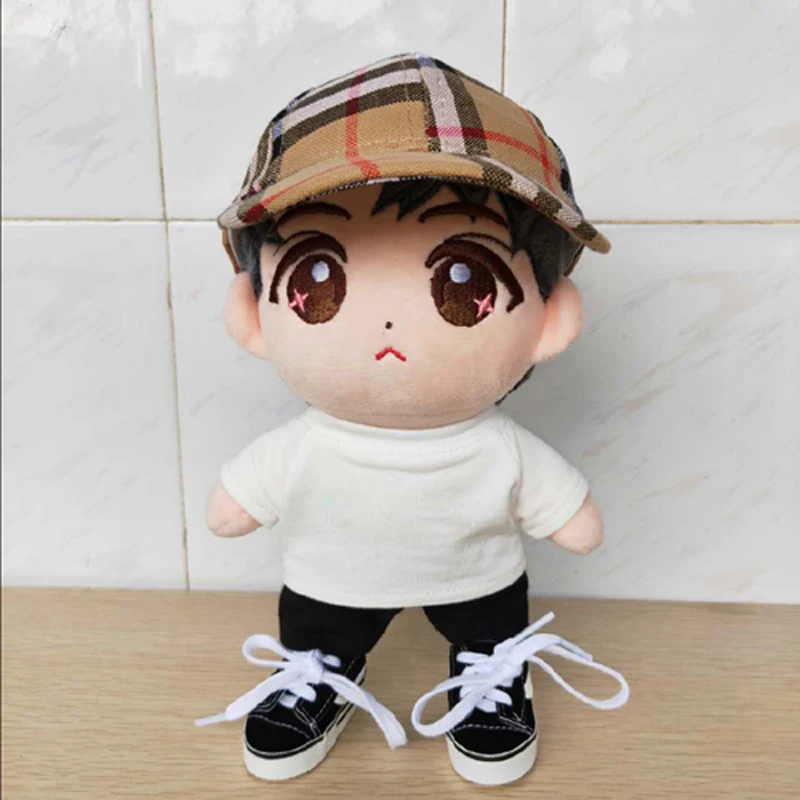 15-20 см кукольная Шапка Кепка got7 exo кукла набивная плюшевая бейсбольная шапка |