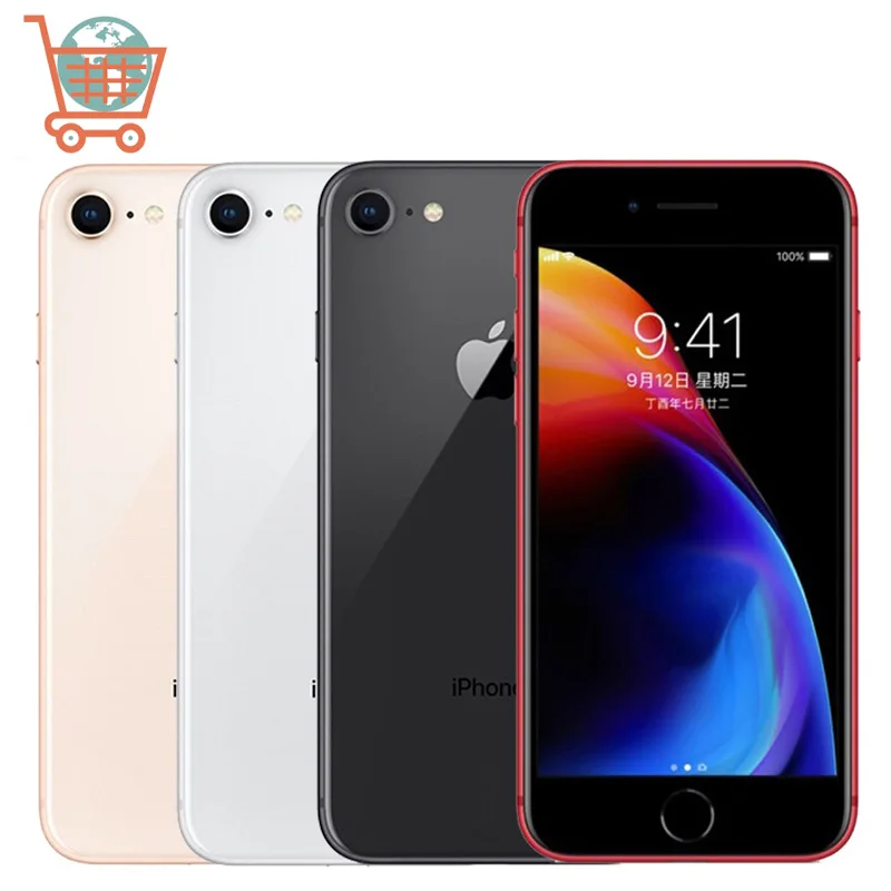 

Unlocked Apple iPhone 8 8P 64GB/256GB Hexa-core iPhone 8 Plus IOS 3D Touch ID 12.0MP 4.7 inch IOS Apple Mobile phone