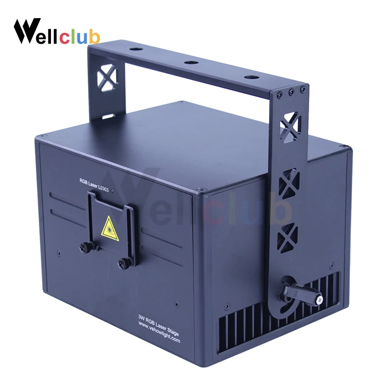 3w laser light 1 Вт, 3W, 6 Вт, сценический лазерный светильник, анимация, RGB, DJ, лазерное шоу, полноцветный лазерный проектор, сценический светильник, для дискотеки, рождественского концерта - Цвет: 3w laser light