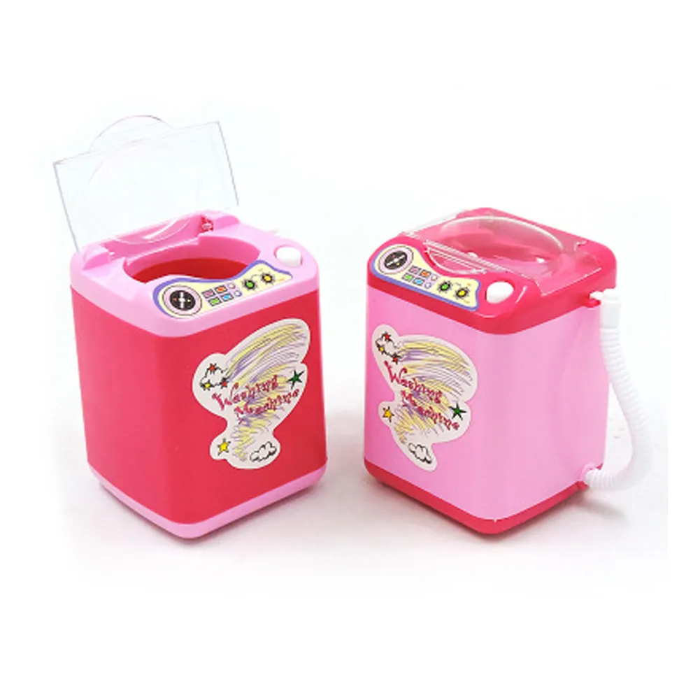 Мини обучающая симуляция стиральная машина игрушки для детей игровой домик