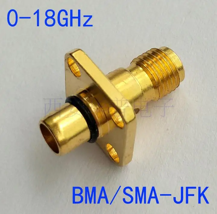 BMA/SMA-JFK адаптер 18G тестовый адаптер BMA Мужской к SMA женский RF разъем