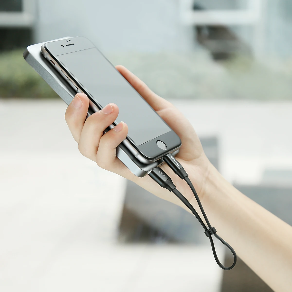Для iPhone USB защитный кабель короткий 20 см кабель для зарядки телефона для iPhone xs max xr 8 7 6s plus 5s ipad кабель для быстрой зарядки