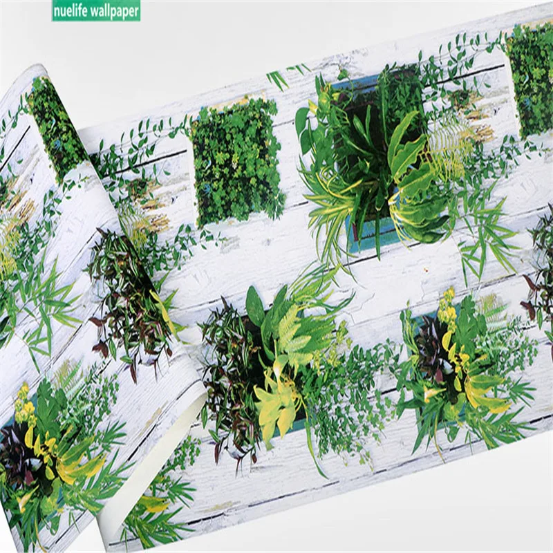 Цветочный узор бонсай обои диван деревенский стиль ресторан бар гостиная